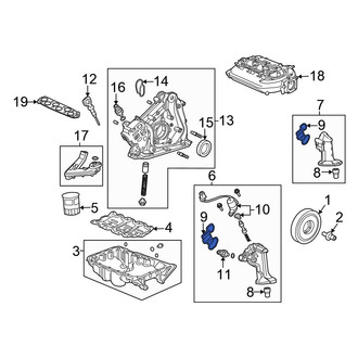 Honda OE - Engine Oil Filter Adapter Gasket