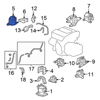 Honda OE - Rear Engine Mount