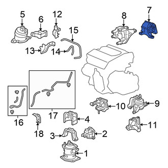 Honda OE - Rear Engine Mount