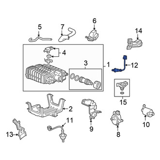 Honda OE - Rear Oxygen Sensor