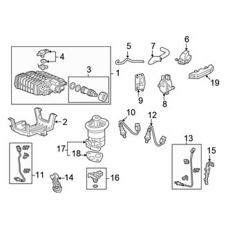 Honda OE - Emission System - Emission Components (Coupe 3.5L)