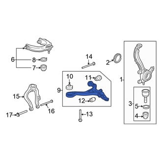 Honda OE - Front Right Lower Suspension Control Arm