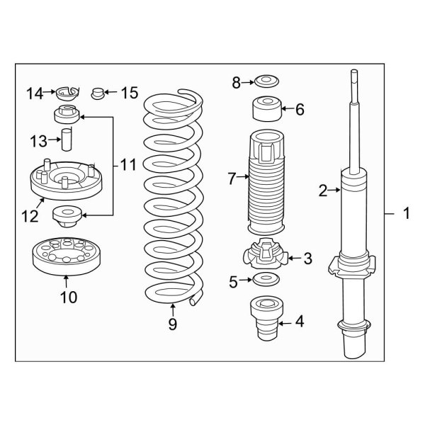 Front Suspension - Struts & Components