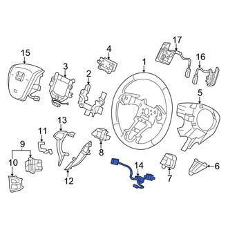 Honda OE - Steering Wheel Wiring Harness