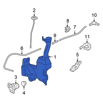 Honda OE - Washer Fluid Reservoir