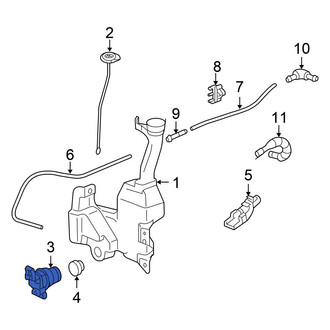 Honda OE - Windshield Washer Pump