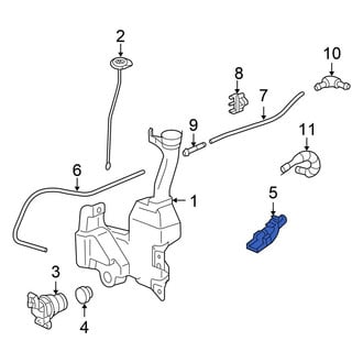Honda OE - Front Windshield Washer Nozzle