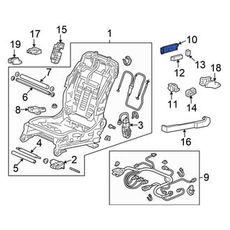 Honda OE - Left Power Seat Switch