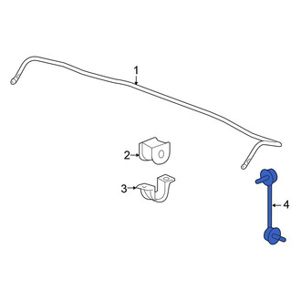 Honda OE - Rear Right Suspension Stabilizer Bar Link