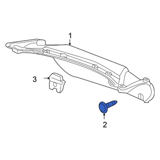 Honda OE - Deck Lid Trim Clip