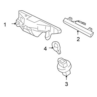 Honda OE - Rear Lamps - High Mounted Stop Lamp (Coupe)