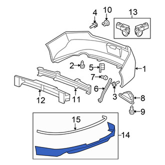 Honda OE - Rear Spoiler