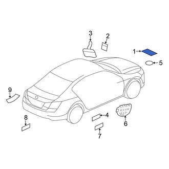 Honda OE - A/C System Information Label