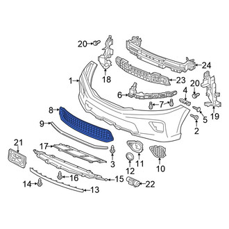 Honda OE - Front Lower Grille
