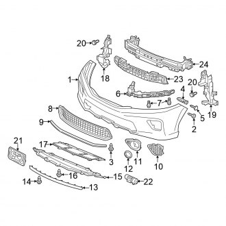 2013 Honda Accord Oem Bumpers Front Rear Carid Com