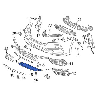 Honda OE - Front Radiator Support Splash Shield