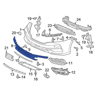 Honda OE - Front Lower Grille