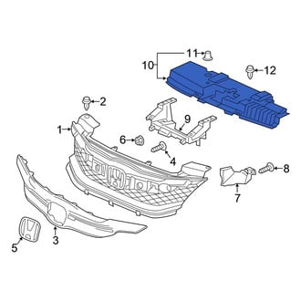 Honda OE - Front Radiator Support Access Cover
