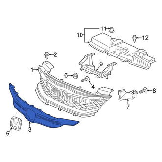 Honda OE - Front Grille Molding