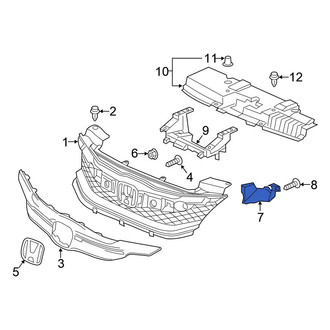 Honda OE - Front Radiator Support Air Duct