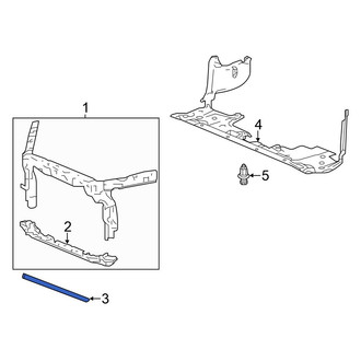 Honda OE - Radiator Air Seal