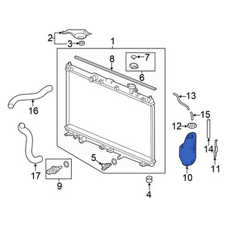 Honda OE - Engine Coolant Reservoir