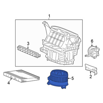 Honda OE - HVAC Blower Motor Assembly