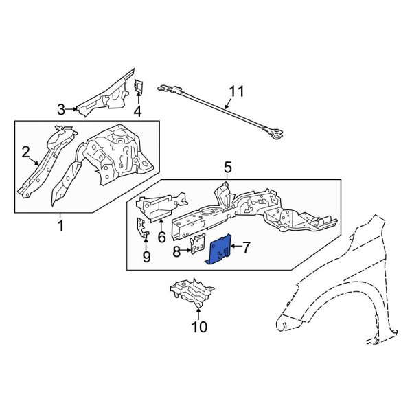 Frame Side Member Reinforcement