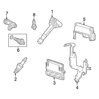 Honda OE - Electrical - Ignition System (Coupe 3.5L)