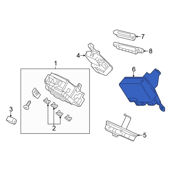 Honda OE 39980T3M305 Power Steering Control Module