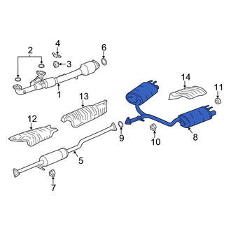 Honda OE - Exhaust Muffler