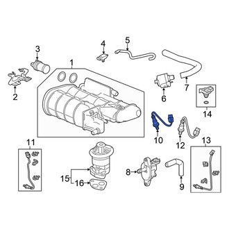 Honda OE - Front Left Oxygen Sensor