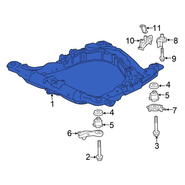 Suspension Subframe Crossmember