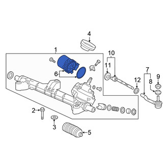 Honda OE - Power Steering Assist Motor