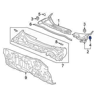 Honda OE - Cowl Cover Clip