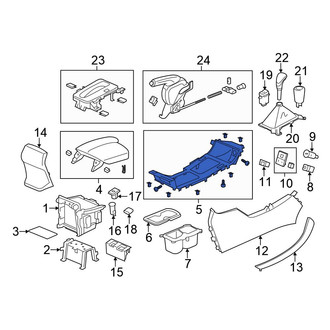 Honda OE - Center Console Panel