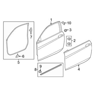 Honda OE - Door & Components (Coupe)