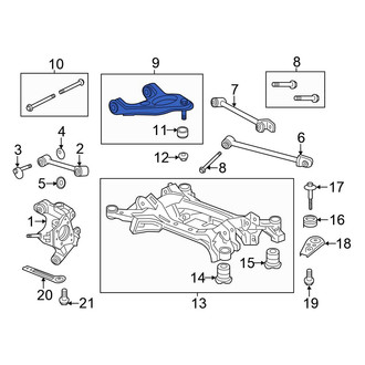 Honda OE - Front Right Suspension Control Arm