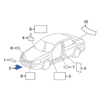 Honda OE - Caution Label