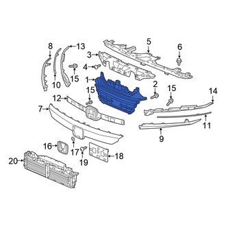 Honda OE - Front Grille
