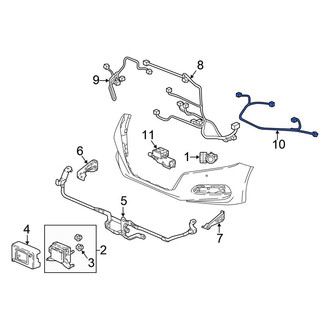Honda OE - Front Left Cruise Control Wiring Harness