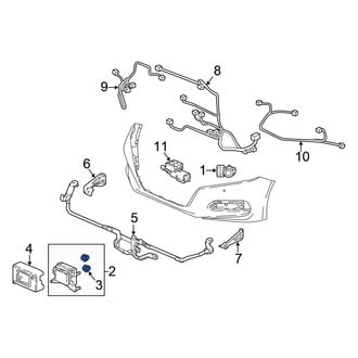 Honda OE - Cruise Control Distance Sensor Nut