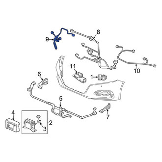 Honda OE - Front Right Cruise Control Wiring Harness