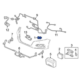 Honda OE - Rear Inner Parking Aid Sensor