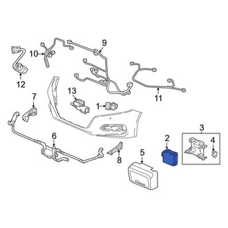 Honda OE - Front Cruise Control Distance Sensor