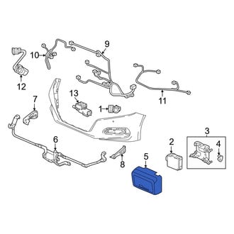 Honda OE - Cruise Control Distance Sensor Cover