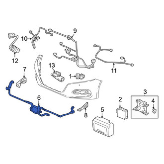 Honda OE - Cruise Control Distance Sensor Bracket