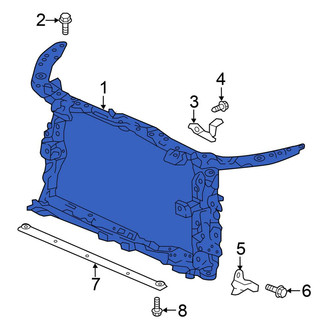 Honda OE - Front Radiator Support Panel