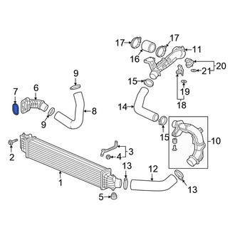 Honda OE - Intercooler Pipe Gasket