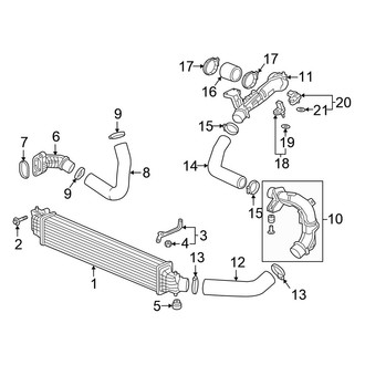 Honda OE - Cooling - Intercooler (1.5L)